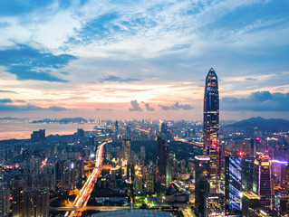 Shenzhen city scenery
