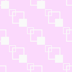 Geometric seamless pattern. Square