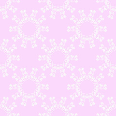 Floral seamless pattern leaves