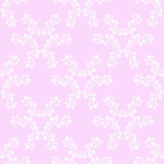 Floral seamless pattern leaves