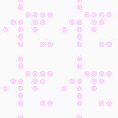 Geometric seamless pattern. Circles