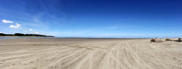 sand dunes and blue sky