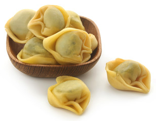 Italian Tortelloni made of spinach