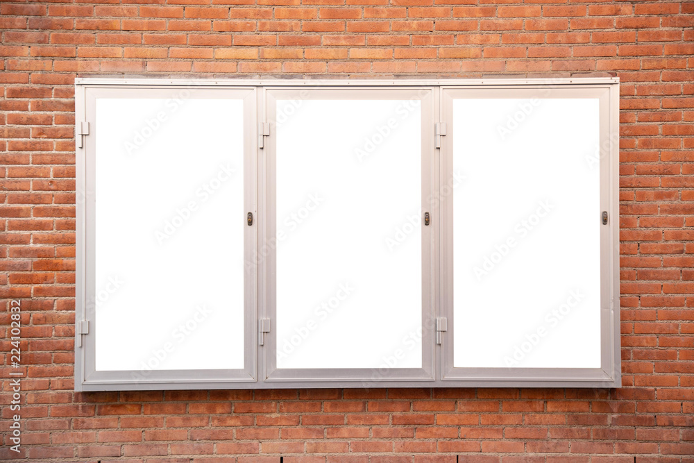 Poster blank billboard mock up for text message or content