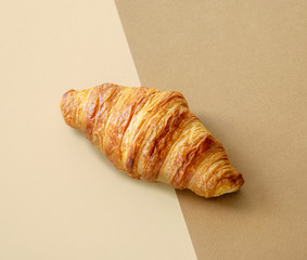 freshly baked croissant
