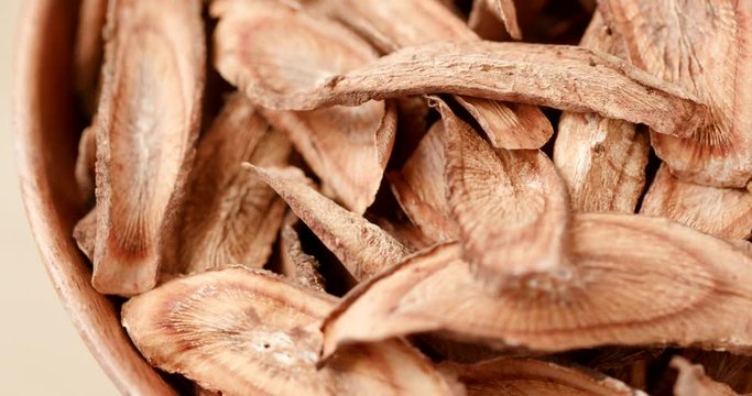Pile of Dried burdock