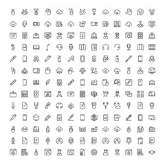 Flat icon set