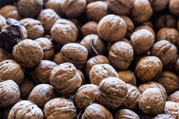 Walnut background texture