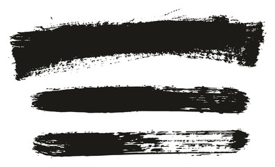 Paint Brush Background & Lines High Detail Abstract Vector Background Mix Set 30