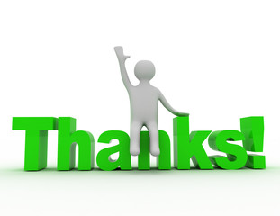 3d human on the logo Thanks!
