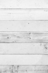 White wooden wall made of planks texture