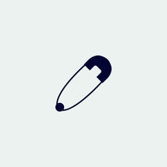 clip icon, vector illustration. flat icon