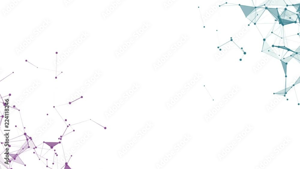Poster structures of lines and triangles on a white background.abstract space background, geometry surfaces