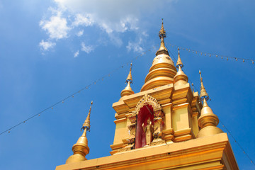 Fototapeta premium Wat Pak Mueang - Buddhist Temple , Chiang Mai Thailand