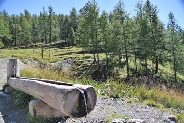 abreuvoir alpin