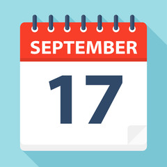 September 17 - Calendar Icon