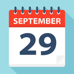 September 29 - Calendar Icon