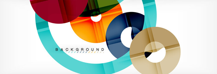 Modern geometrical abstract background