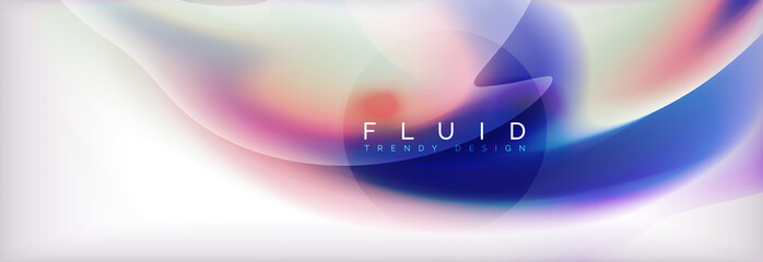 Abstract background holographic liquid colors design