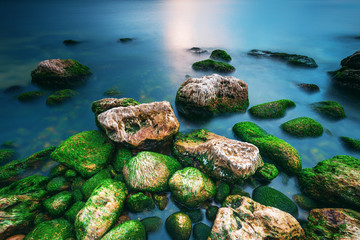 Sunrise over the beach