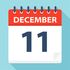 December 11 - Calendar Icon