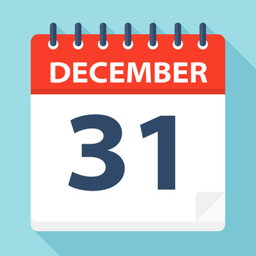 December 31 - Calendar Icon