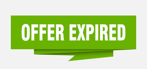 offer expired