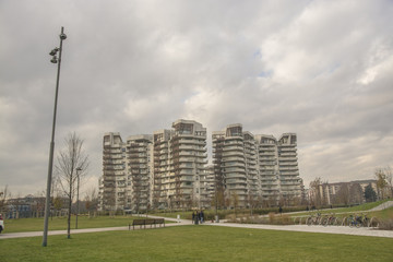 Three Tower Square Milan Italy