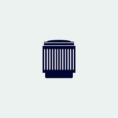 camera icon, vector illustration. flat icon
