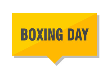 boxing day price tag