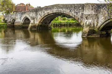 Aylesford Bridge near Maidstone, Kent over the River Medway.