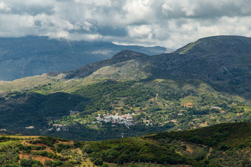 Fototapeta na wymiar Landscape view of Crete, Greece