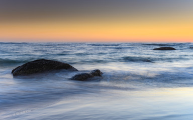 Fototapeta premium Clear Skies Sunrise Seascape