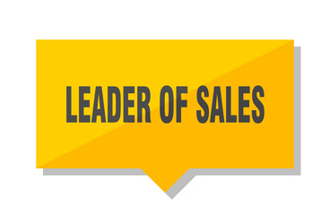 leader of sales price tag