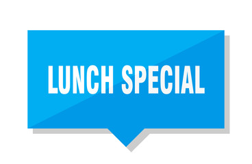 lunch special price tag