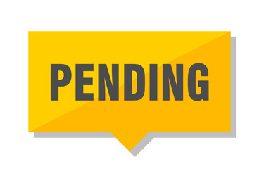 pending price tag