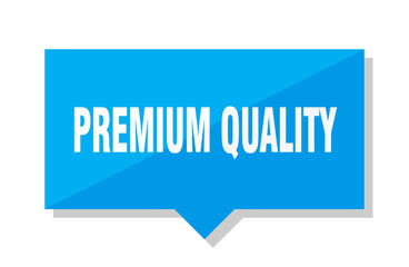premium quality price tag