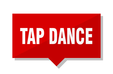 tap dance red tag