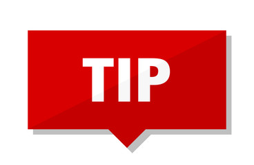 tip red tag