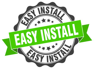 Obraz premium easy install stamp. sign. seal