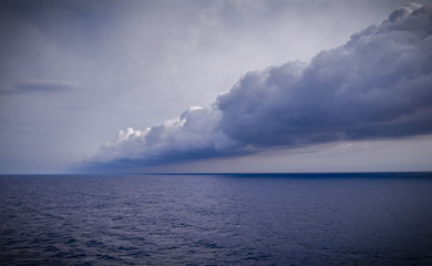 Obraz premium Meer und Wolken