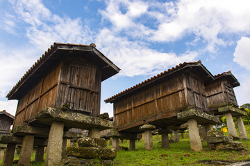 Fototapeta na wymiar Galician granary
