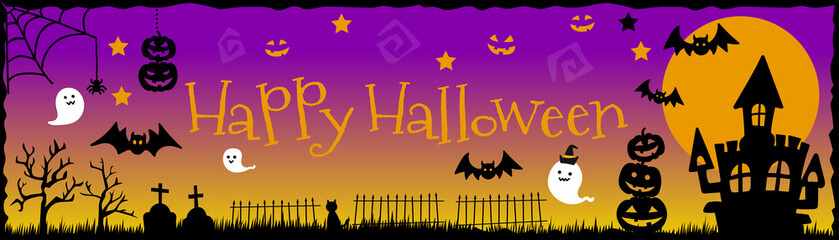 ハロウィーンバナー