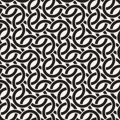 Vector seamless pattern. Modern stylish abstract texture. Repeating geometric tiles