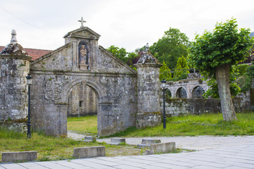Fototapeta na wymiar Monastery of Santa María de Melón