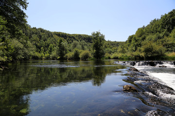 Fototapeta na wymiar River Dobra in Croatia