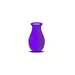 Vase icon. flat design