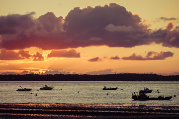 coucher de soleil