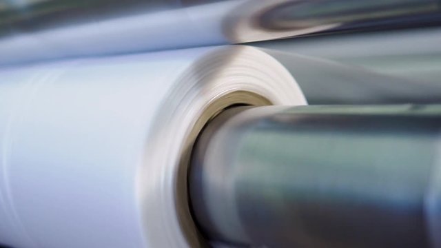 line for the production of polyethylene or polypropylene bags