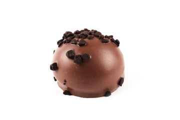 Chocolate candy isolated
